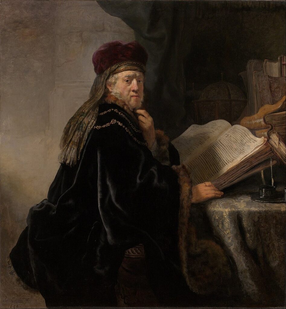 Rembrandt Harmensz van Rijn - Gelehrter im Studierzimmer